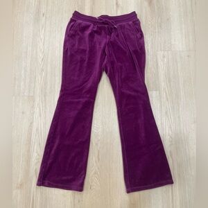 Gap Y2K huckleberry velour sweatpants Size L